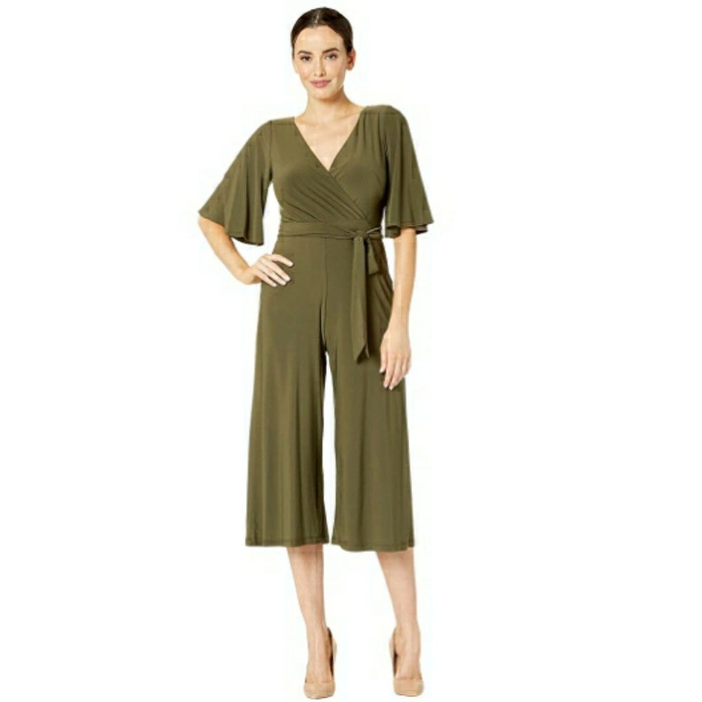 Adrianna Papell Jersey Kimono Jumpsuit